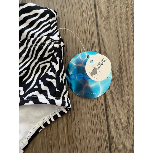 NWT Decree Womens Zebra & Leopard Print Bikini Bottom XXL - Picture 5 of 5